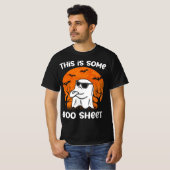 Dit is Boo Sheet Ghost Retro Halloween Costume Me T-shirt (Voorkant volledig)