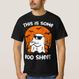 Dit is Boo Sheet Ghost Retro Halloween Costume Me T-shirt