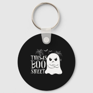 Dit is Boo Sheet Ghost Retro Halloween Costuum 1 Sleutelhanger