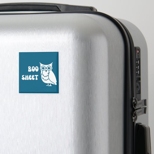 Dit is Boo Sheet groovy Magneet (Insitu (bagage))