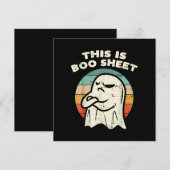 Dit Is Boo Vel Geest Kaart (Voorkant / Achterkant)