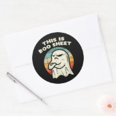 Dit Is Boo Vel Geest  Ronde Sticker (Envelop)