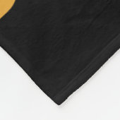 Dit is Boosheet Ghost Retro Halloween Kostuum Mann Fleece Deken (Hoek)