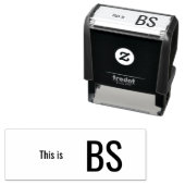 Dit is BS Zelfinktende Stempel (In situ)