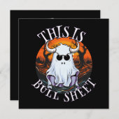 Dit is bull sheet - grappig boek blad (Voorkant / Achterkant)