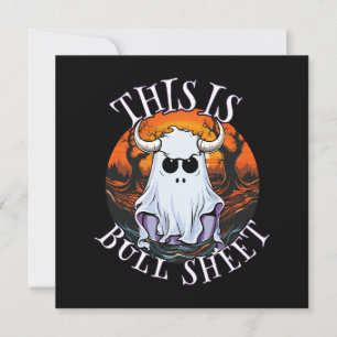 Dit is bull sheet - grappige boo sheet