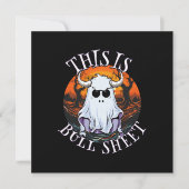 Dit is bullshit - grappige boe sheet kaart (Voorkant)