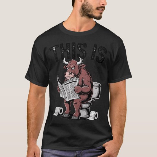 Dit is Bullshit Sarcastisch Grappig T-shirt (Voorkant)