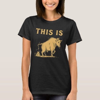 Dit is bullsht Design Vintage Grafisch Grap Design T-shirt