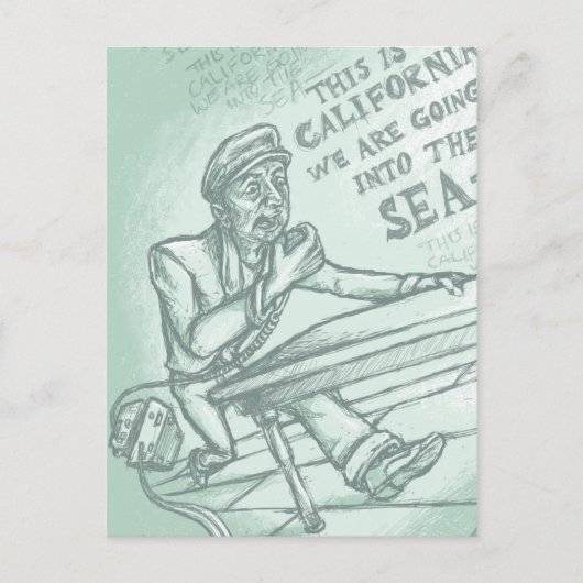 Dit is Californië Briefkaart (Voorkant)