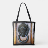 Dit is Campbell CA, historische Ansley House Knock Tote Bag (Achterkant)