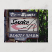 Dit is Campbell CA, Old Campbell Signage Briefkaar Briefkaart (Voorkant)