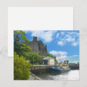 Dit is Carlingford- Ierland Briefkaart (Voorkant / Achterkant)