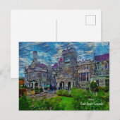 Dit is Casa Loma, Toronto, Canada Briefkaart (Voorkant / Achterkant)