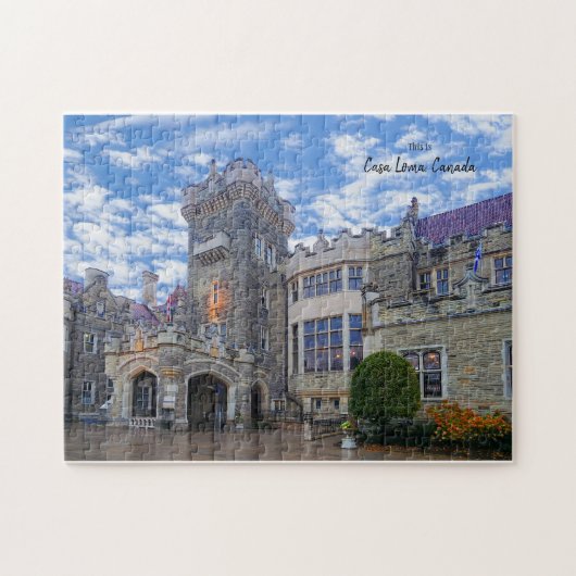 Dit is Casa Loma, Toronto, Canada Legpuzzel (Horizontaal)
