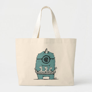 Dit is Clyde's favoriete floatie! Grote Tote Bag