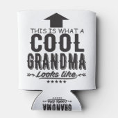 Dit is coole oma lijkt op blikjeskoeler (Achterkant)