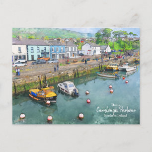 Dit is Cornlough Harbour - Noord-Ierland Briefkaart