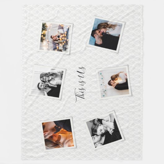 Dit is de Amerikaanse Afbeelding Collage Fleece Bl (Voorkant)