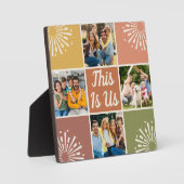 Dit is de Amerikaanse Mid-Century 4 fotocollage fa Fotoplaat (Voorkant)