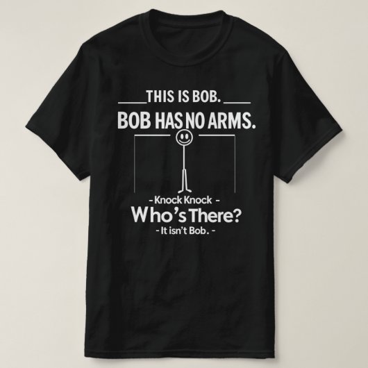Dit Is De Bob Klop Klop Grap T-shirt (Design voorkant)