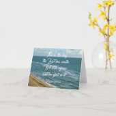 Dit is de Dag Bijbel Schriftuur Strand Christelijk Kaart (Gele Bloem)