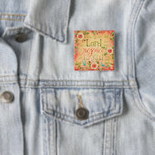 Dit is de Dag Bijbelse Verse Square Button (In situ)