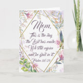 Dit is de Dag Bijbelvers Christelijke Moederdag Kaart (Voorkant)