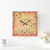 Dit is de dag dat de bijbelse vierkante klok (Huis)