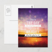 Dit is de dag dat de heer... briefkaart (Voorkant / Achterkant)