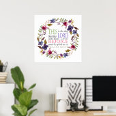 Dit is de dag dat de Heer Hath Poster (Thuiskantoor)