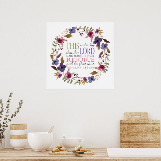 Dit is de dag dat de Heer Hath Poster (Keuken)