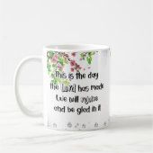 Dit is de dag dat de Heer heeft gemaakt koffiekopj Koffiemok (Links)