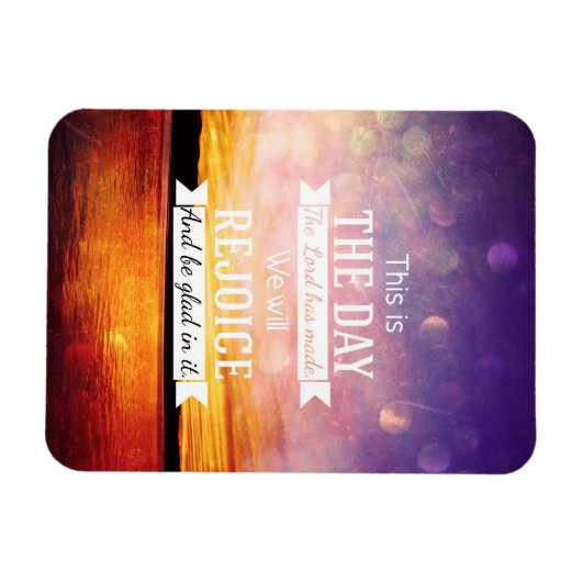 Dit is de dag dat de heer... magneet (Horizontaal)