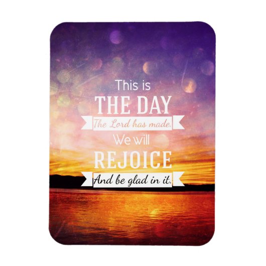 Dit is de dag dat de heer... magneet (Verticaal)