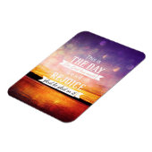 Dit is de dag dat de heer... magneet (Linkerzijde)