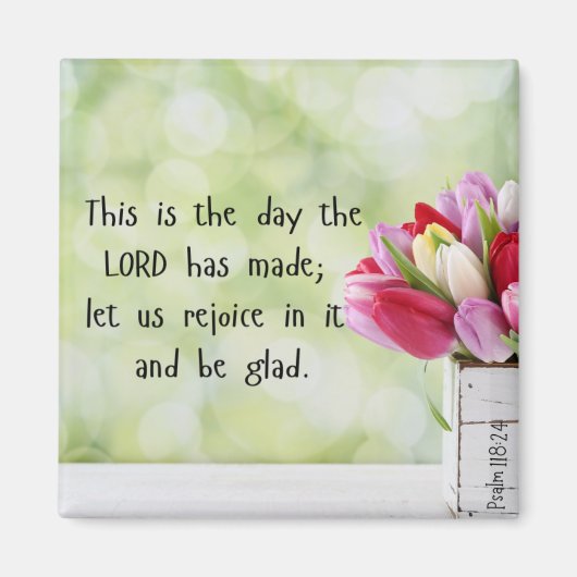 Dit is de dag dat de Heer magneet heeft gemaakt (Voorkant)