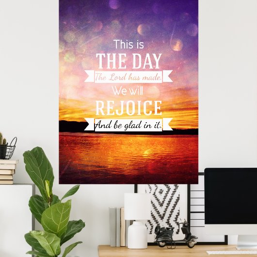 Dit is de dag dat de heer... poster (Thuiskantoor)