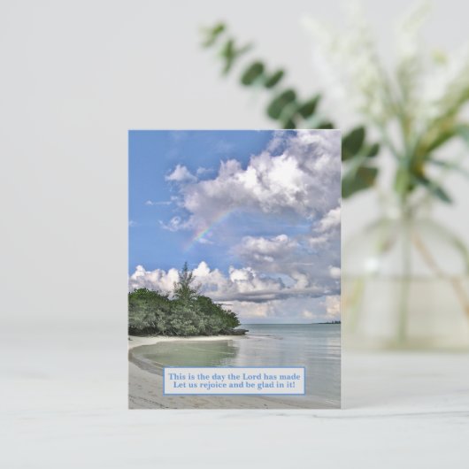 DIT IS DE DAG DIE DE HEER HEEFT GEMAAKT BRIEFKAART (Staand voorkant)