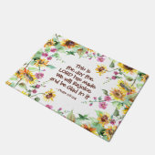 Dit is de Dag die de Heer Psalm 118:24 heeft gemaa Deurmat (Schuin)