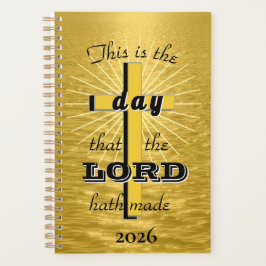 Dit is de dag Goud, 2026 Christelijke Planner