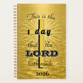 Dit is de dag Goud, 2026 Christelijke Planner
