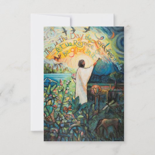 Dit is de Dag, Psalm 118 gebedskaart (Voorkant)