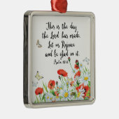 Dit is de Dag van de Heer Metalen Ornament (Rechts)