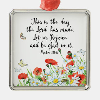 Dit is de Dag van de Heer Metalen Ornament