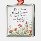 Dit is de Dag van de Heer Metalen Ornament (Links)