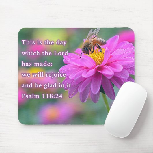 Dit is de dag waarop de Heer Mousepad heeft gemaak Muismat (Met muis)