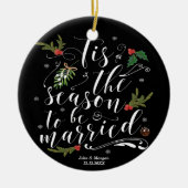 Dit is de eerste jaarjaarjaarboomversiering keramisch ornament (Voorkant)