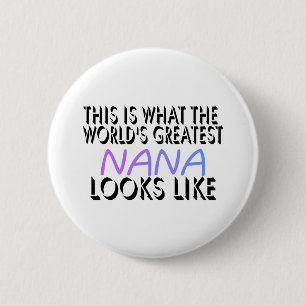 Dit is de grootste nana ter wereld (2) ronde button 5,7 cm