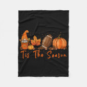 Dit is de Herfst Thanksgivin, die het verzegeltje  Fleece Deken (Voorkant)